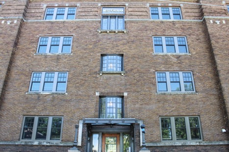 West Farnam Apartments - Front elevation
